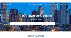 Desktop Screenshot of finddenverareahomes.com